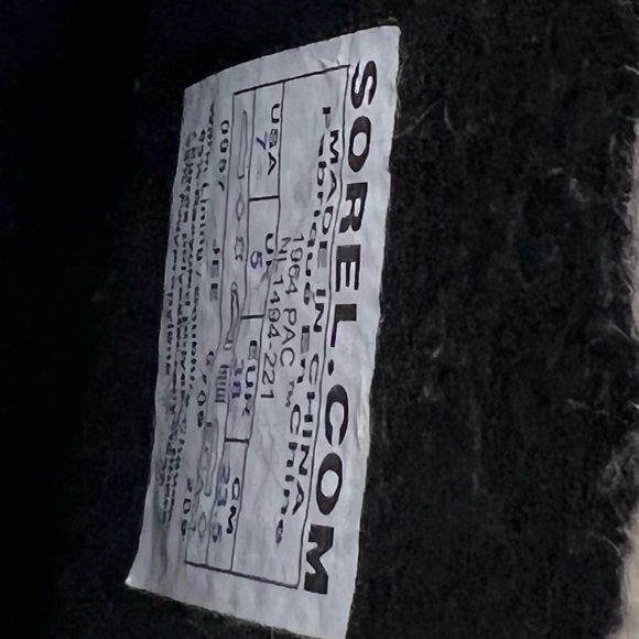 SOREL BOOTS rare print 1964 PAC waterproof winter rain snow VGC SIZE 7 women’s - Picture 6 of 11